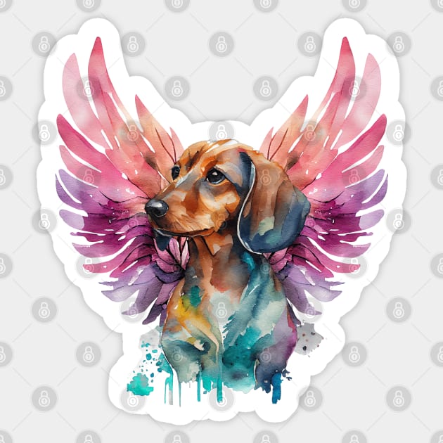 Dachshund angel top